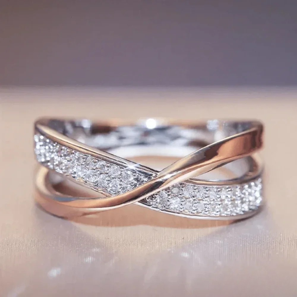 Antik flätad ring