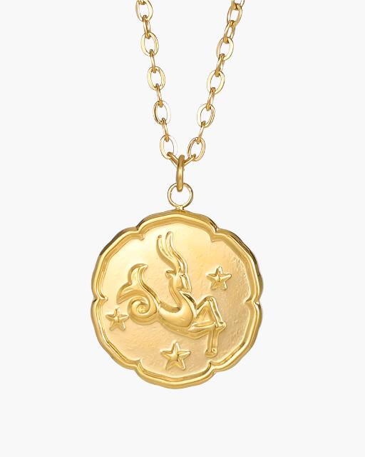 Halsband med stjärntecken - Guld