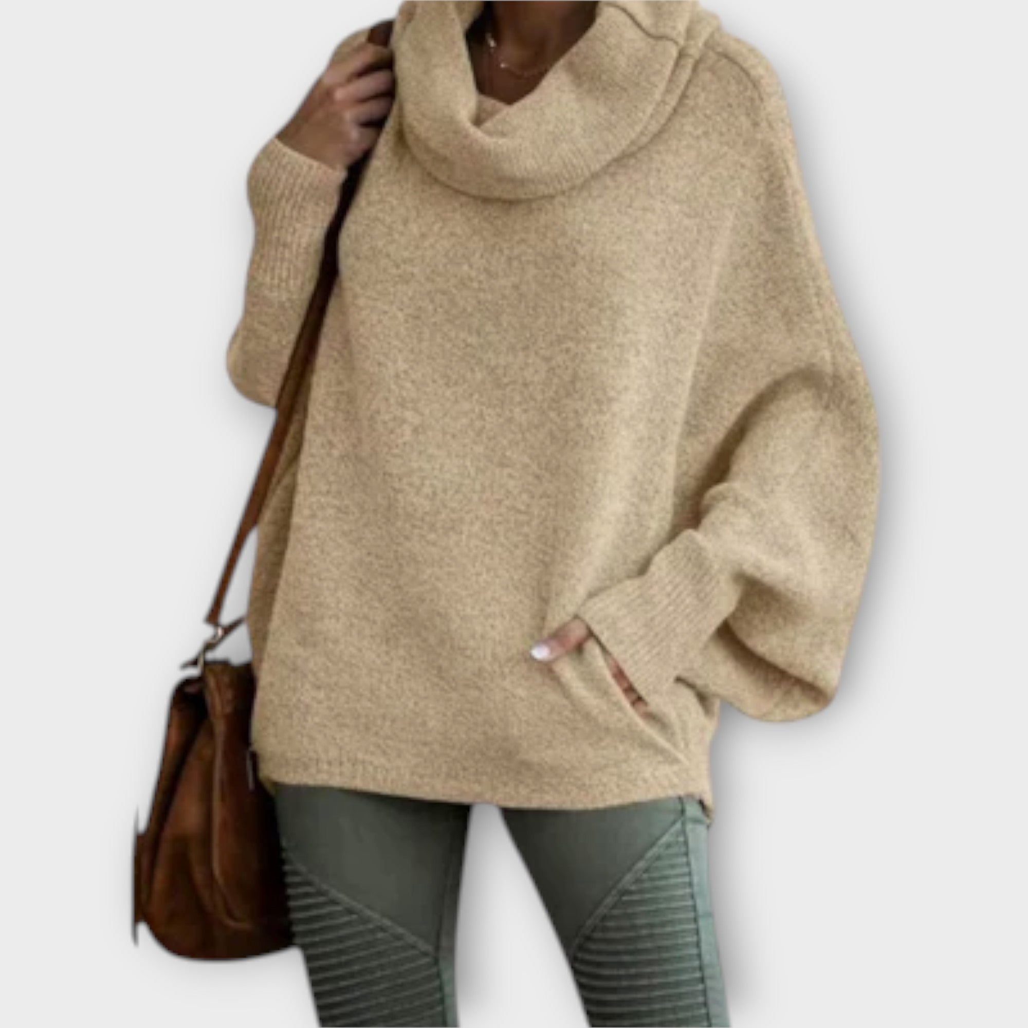 Ulrike - Pull élégant pour femmes en écaille de tortue