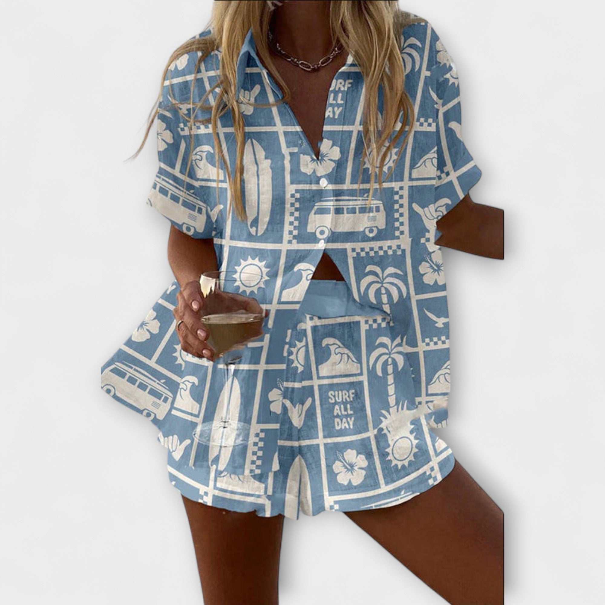 Trenara – Luftiger Look mit Wohnwagenmuster