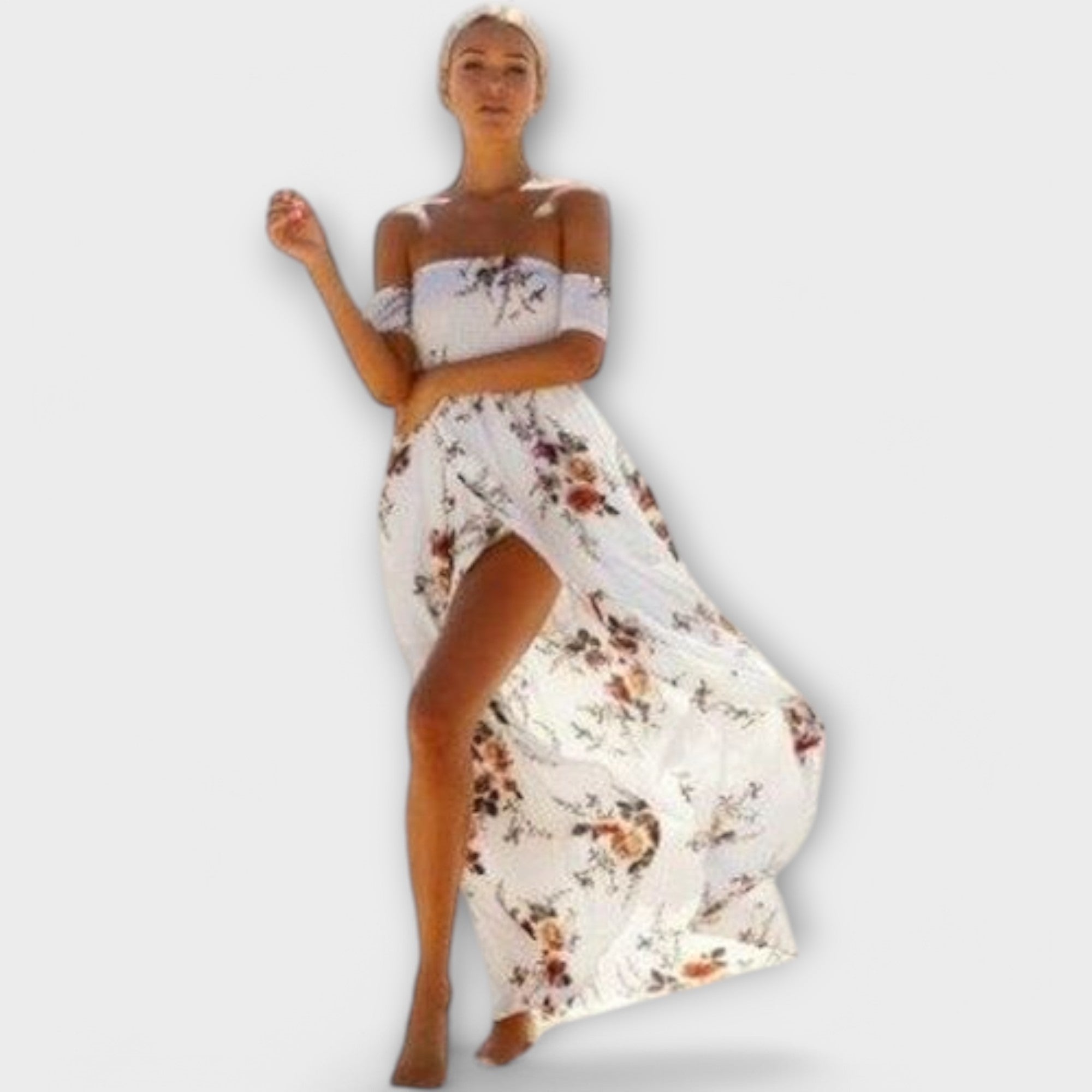 Verena - Boho sukienka midi